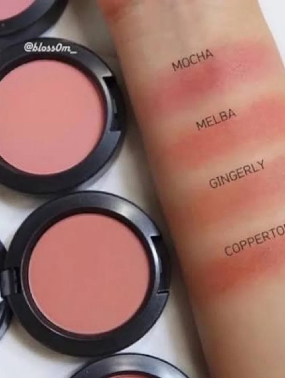 MAC Cosmetics Coppertone Blush - Warm Copper Pink Peach